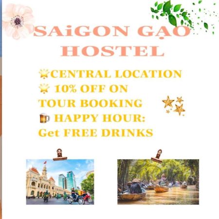 Saigon Gao Hostel Ho Chi Minh-byen Eksteriør bilde